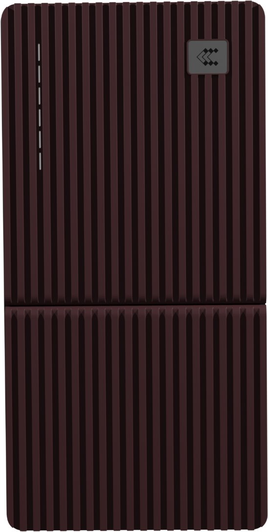Teltonika TeltoCharge EVC1 front plastic panel, red
