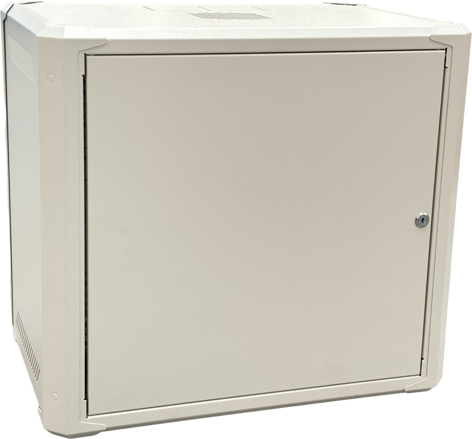 Conexpro networking cabinet 19" 9U/400mm, FLAT PACK, metal door