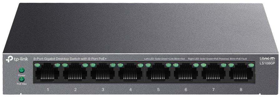 TP-Link LS108GP Gigabit PoE Switch