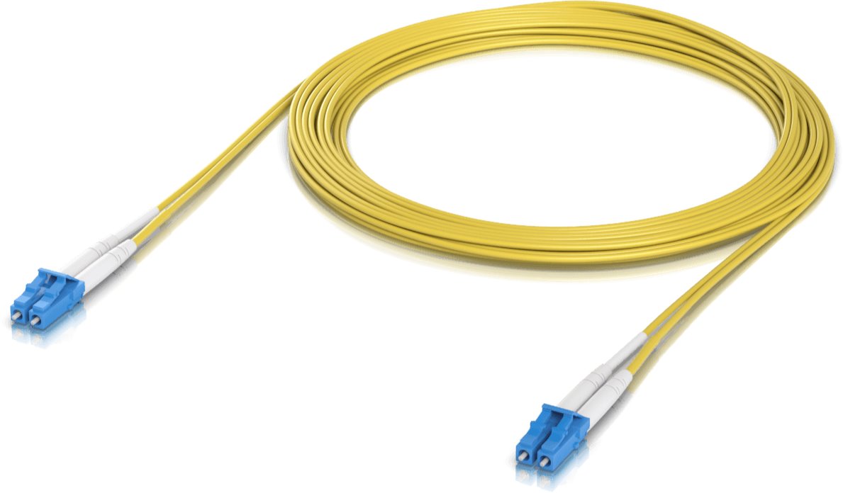 Ubiquiti UACC-OFC-S2-LULU-5M, Fiber patch cord cable, LCupc/LCupc, Duplex, Singlemode, 5m