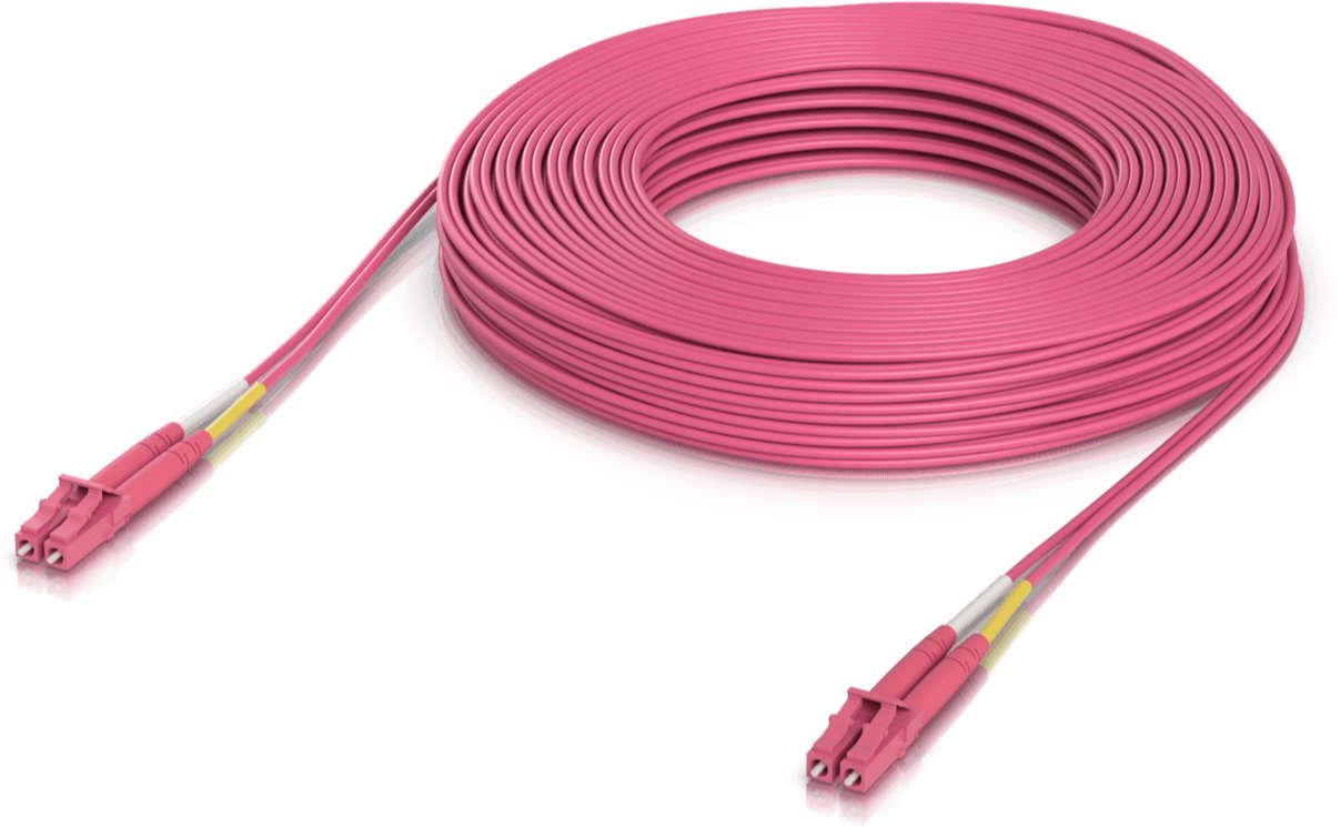 Ubiquiti Optical OM4 multimode patch cord, LCupc/LCupc, Duplex, 30m