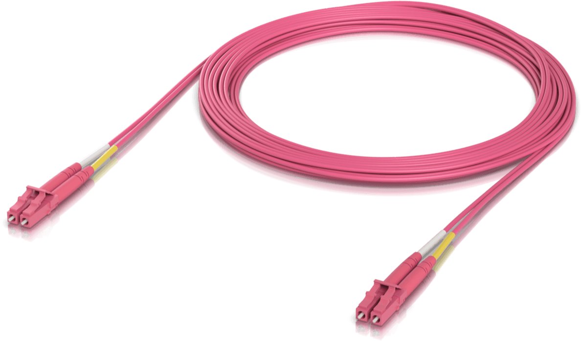 Ubiquiti Optical OM4 multimode patch cord, LCupc/LCupc, Duplex, 5m