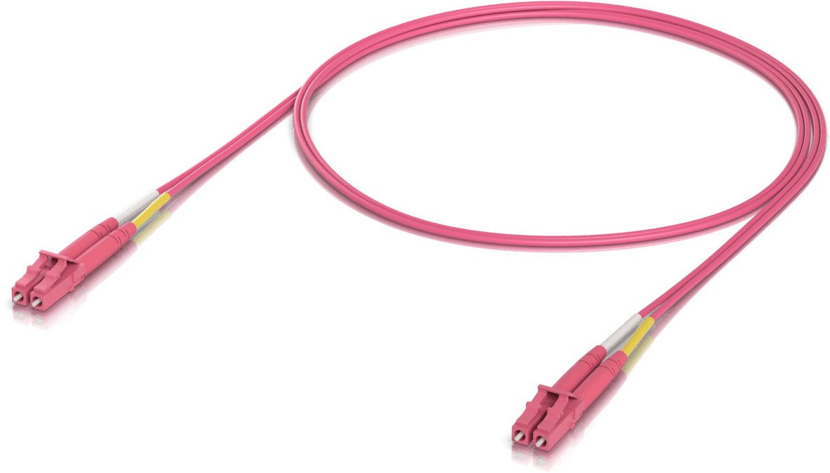 Ubiquiti Optical OM4 multimode patch cord, LCupc/LCupc, Duplex, 1m