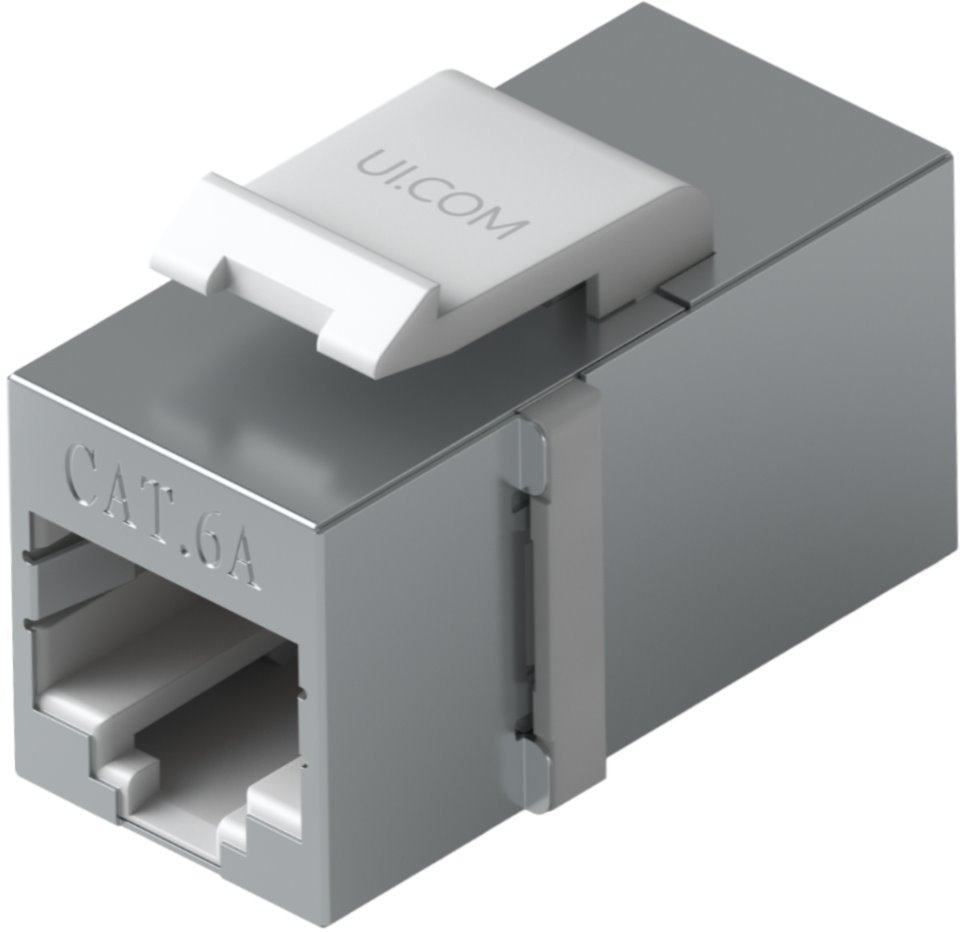Ubiquiti UACC-Keystone-Coupler-C6A, Keystone coupler Cat6A, RJ45, 12 pack
