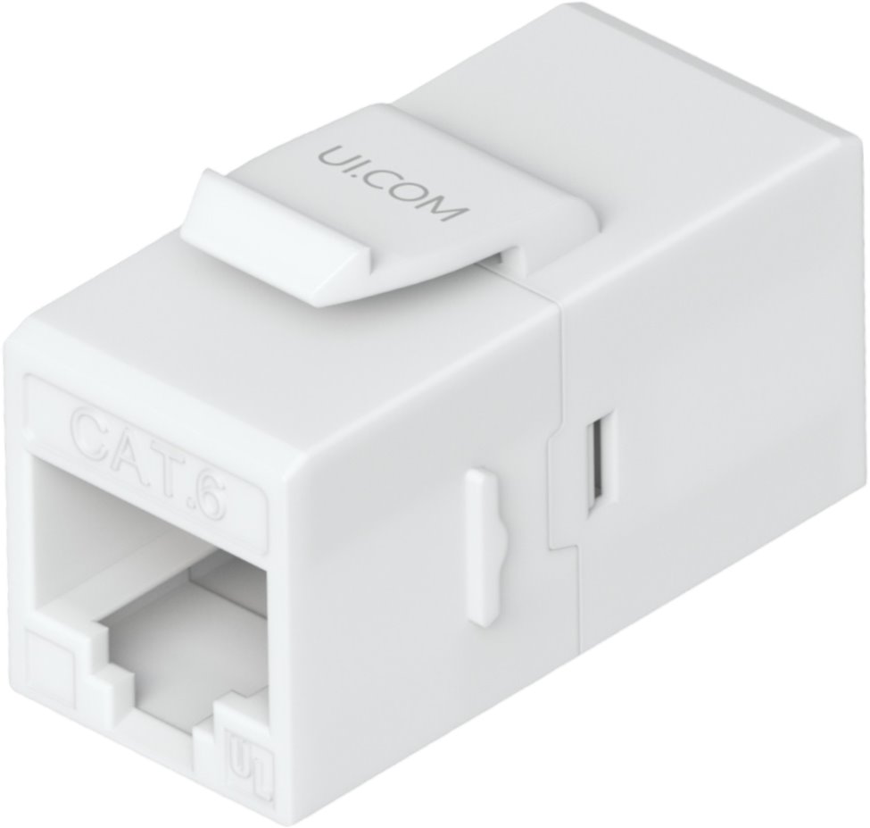 Ubiquiti UACC-Keystone-Coupler-C6, Keystone coupler Cat6, RJ45, 12 pack