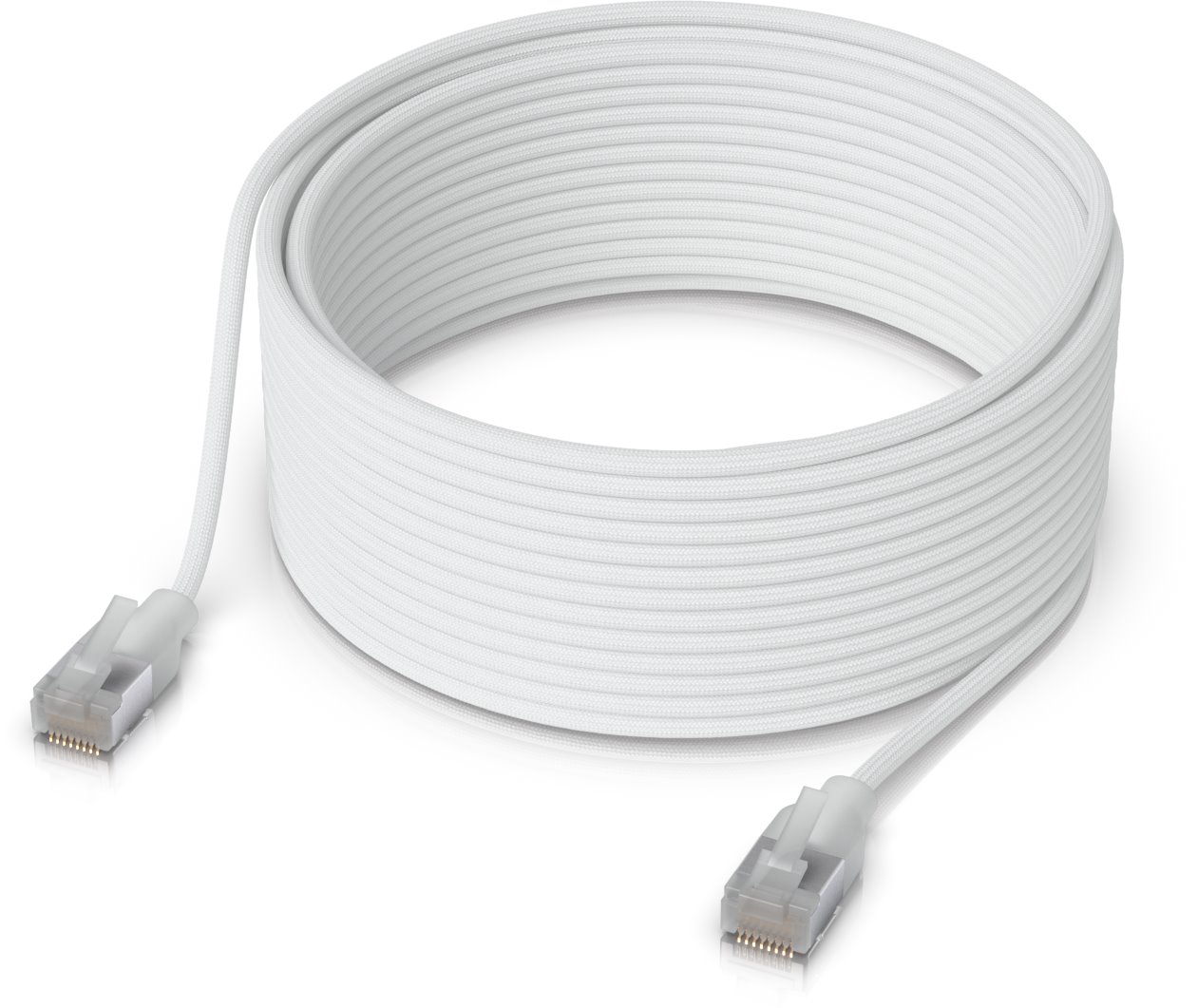 Ubiquiti UniFi Premium Etherlighting patch cable, 15m, Cat6A, white