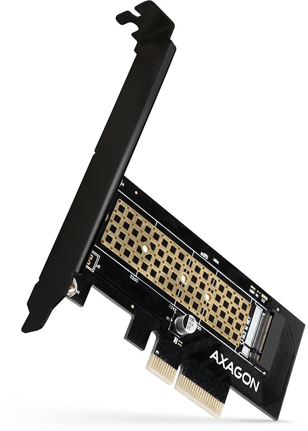 AXAGON PCEM2-N, Internal M.2 NVMe slot, PCIe controller