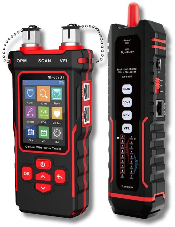 NOYAFA NF-859GT Network cable tester, VFL and OPM