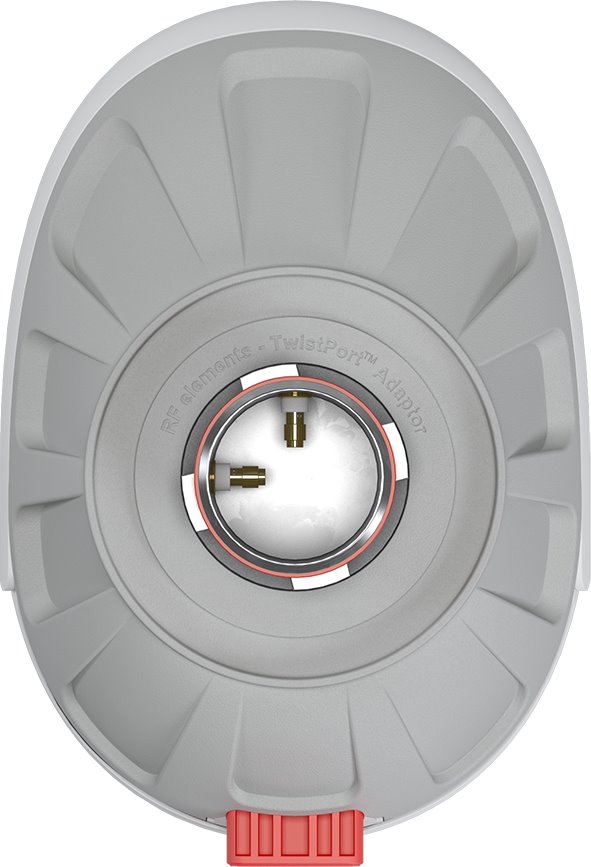 RF elements TPA-PAF TwistPort adaptor for Ubiquiti Rocket Prism 5AC, airFiber 5X and LTU-Rocket