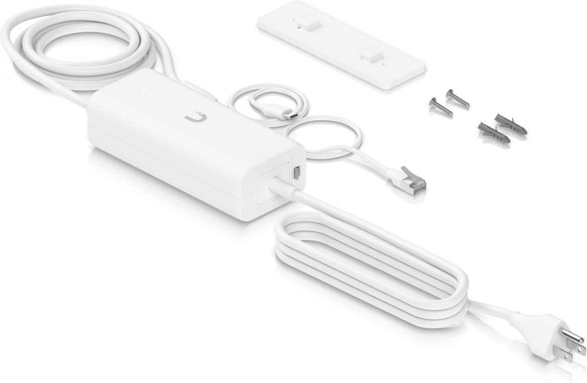 Ubiquiti UACC-PoE+-USBC, Power adapter with USB-C and PoE