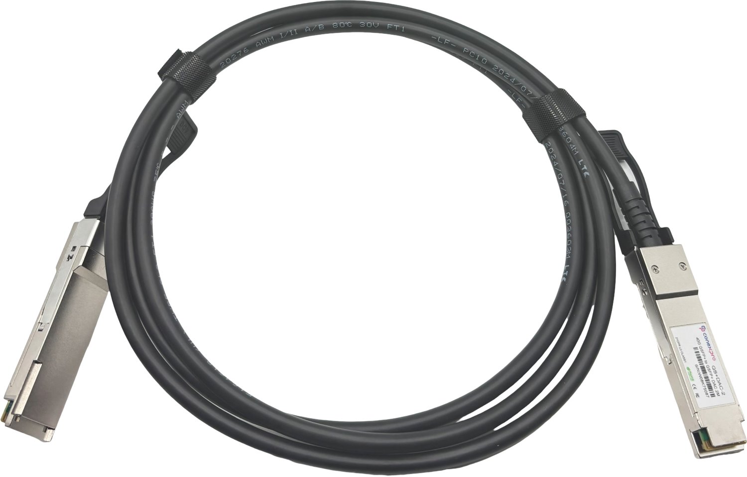 Conexpro 40G QSFP+ DAC cable, 2m