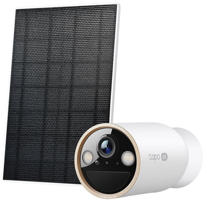 TP-Link Tapo C460 KIT, Smart Wire-Free Solar-Powered security camera Kit, 8Mpx