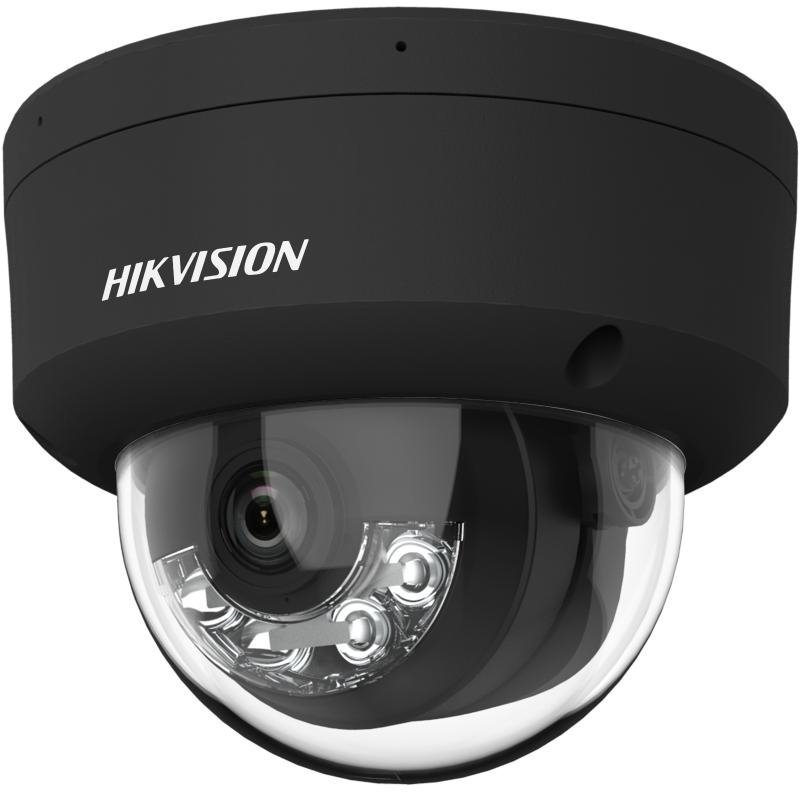 Hikvision IP dome camera DS-2CD2187G2H-LISU(2.8mm)/eF/BLACK, 8Mpx, 2.8mm, ColorVu, Black