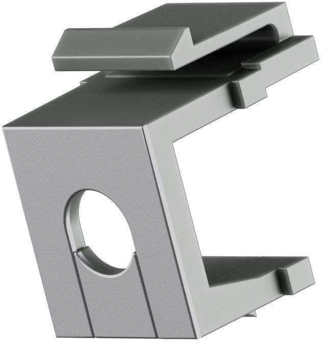Ubiquiti keystone blank patch pannel insert Pass-Through, 12 pack