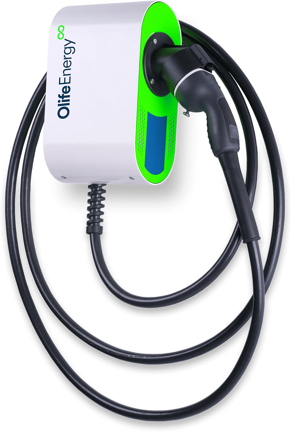 OlifeEnergy WallBox CLOUD, charging station with straight cable, 22kW