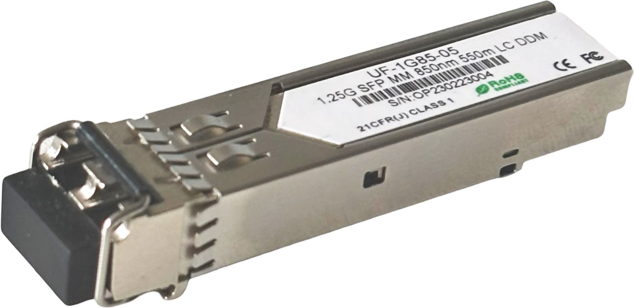 OEM 1.25G SFP optical module, MM, 850nm, 550m, 2x LC, DDM