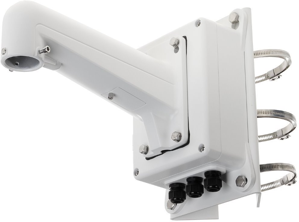Hikvision DS-1602ZJ-box-pole Pole mount bracket with junction box for Speed Dome cameras