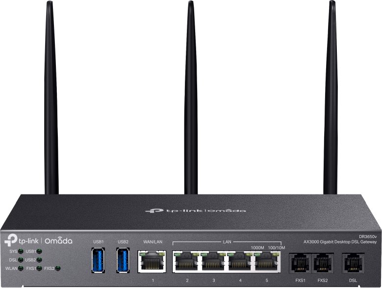 TP-Link DR3650v Omada Wi-Fi 6 DSL Gateway