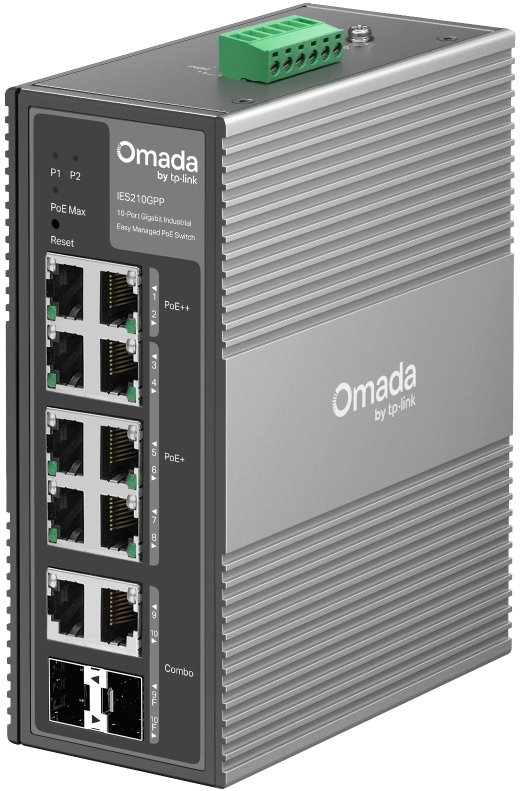 TP-Link IES210GPP Omada industrial Easy PoE Switch