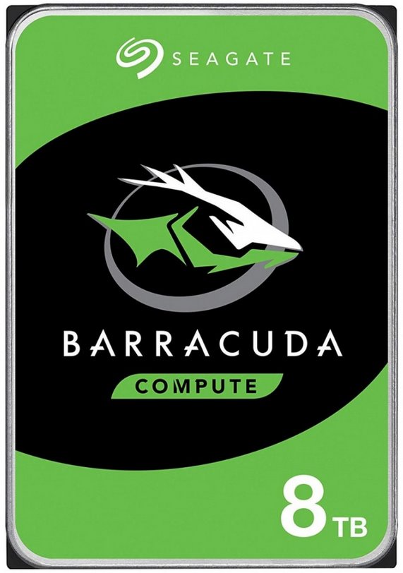 Seagate HDD Barracuda, 3.5", 8TB, SATA