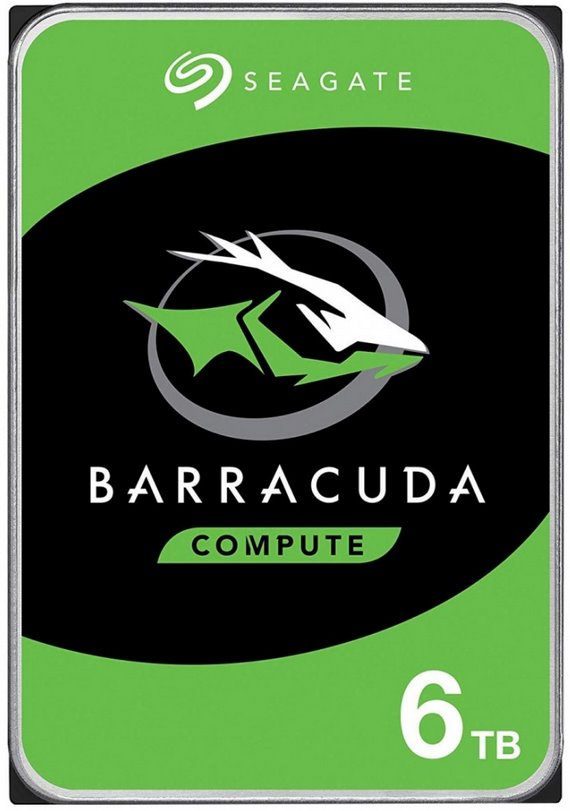 Seagate HDD Barracuda, 3.5", 6TB, SATA