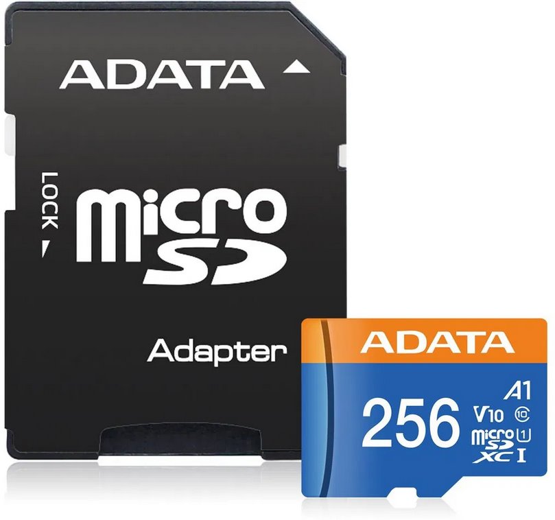 ADATA Micro SDXC 256GB Premium + SD adapter