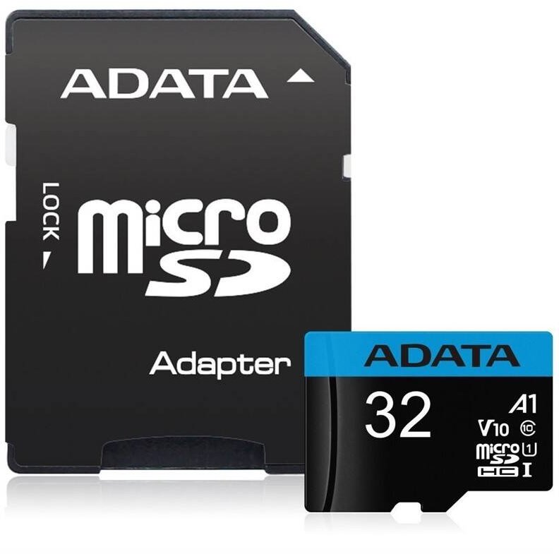 ADATA Micro SDHC 32GB Premium + SD adapter