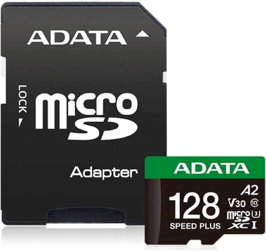 ADATA Micro SDXC 128GB Speed Plus + SD adapter