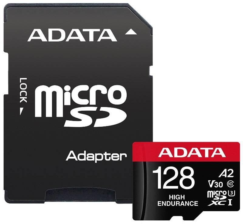 ADATA Micro SDXC 128GB High Endurance + SD adapter