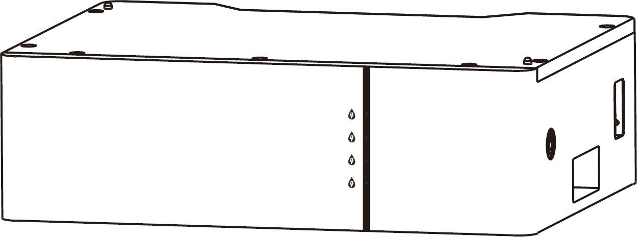 Felicity battery FLS48100SMG1 with BMS, 5.12 kWh, LV
