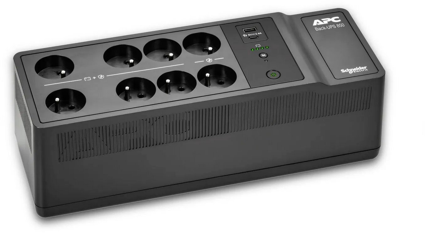 APC Back-UPS 850VA, 8x french outlets