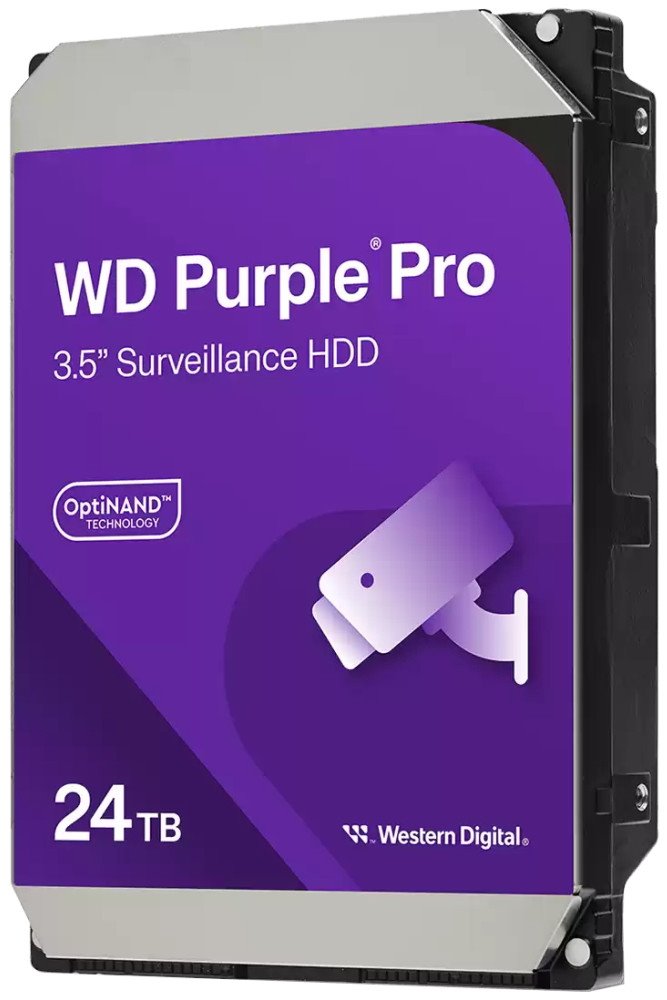 WD Purple Pro (PURP), 3.5", 26TB