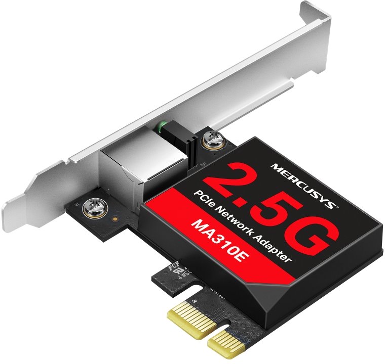 MERCUSYS MA310E Network adapter, PCI express, 2.5 Gbps