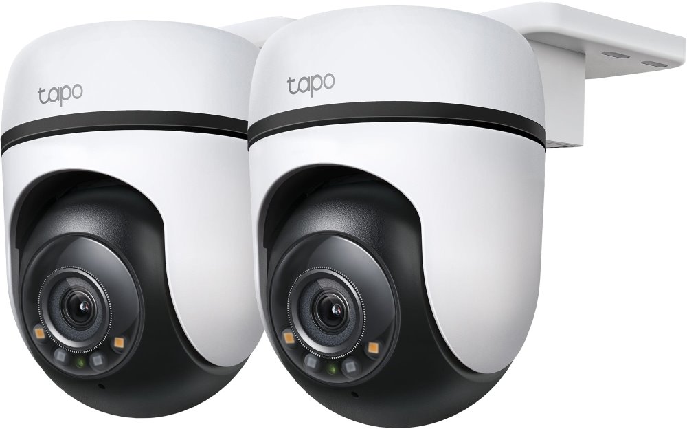 TP-Link Tapo C510W Outdoor pan and tilt camera with Wi-Fi, 3Mpx, 3.9mm, 2-pack