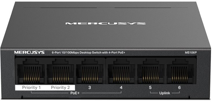 MERCUSYS MS106P PoE Switch