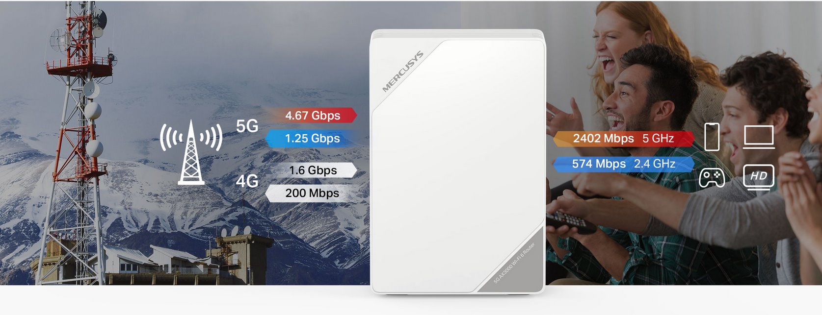 MERCUSYS MB520-5G