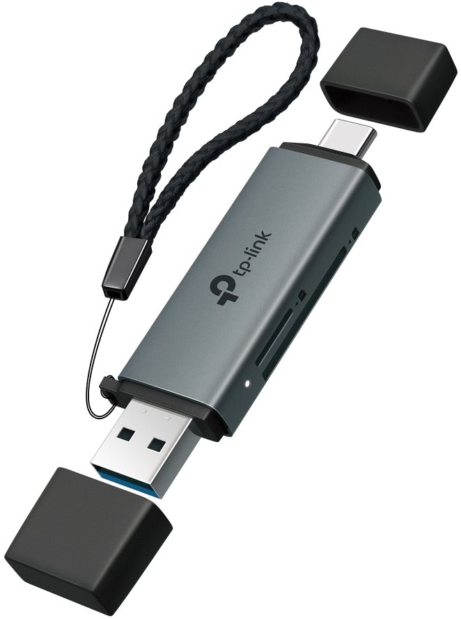 TP-Link UA430D Card reader USB 3.0 type C and A to SD and microSD