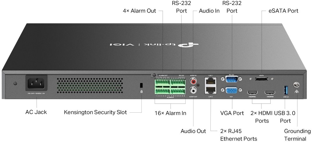 TP-Link VIGI NVR4016H NVR