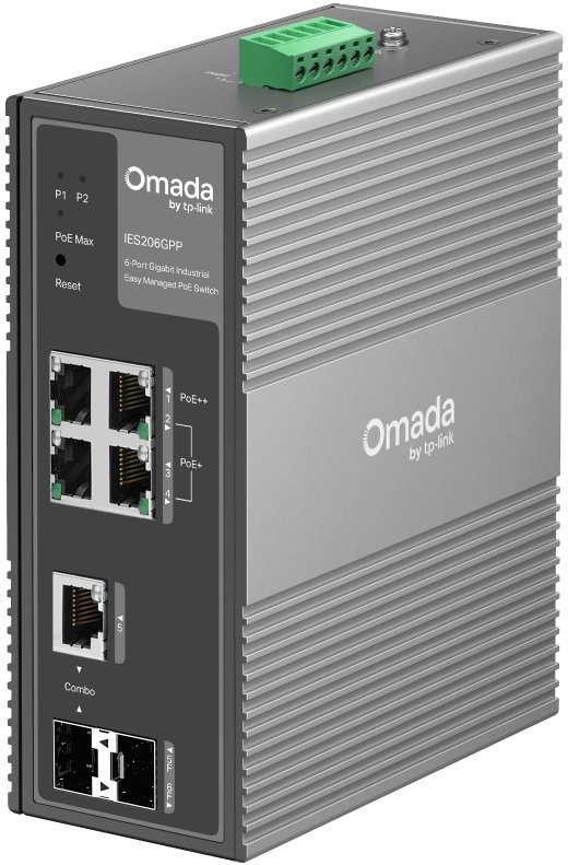 TP-Link IES206GPP Omada industrial Easy PoE Switch