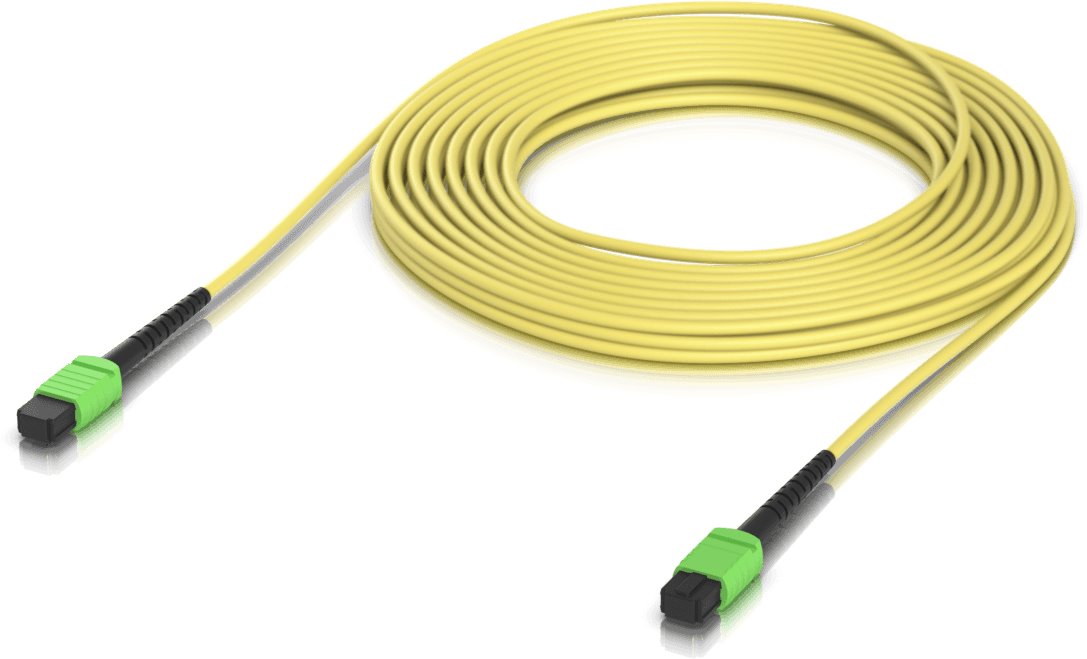 Ubiquiti OS2 MPO-12 APC Fiber patch cable, 10m