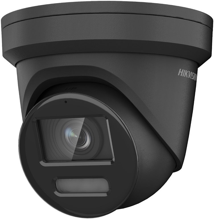 Hikvision IP turret camera DS-2CD2323G2-IU(2.8mm)(D)(BLACK), 2Mpx, 2.8mm, AcuSense, Black