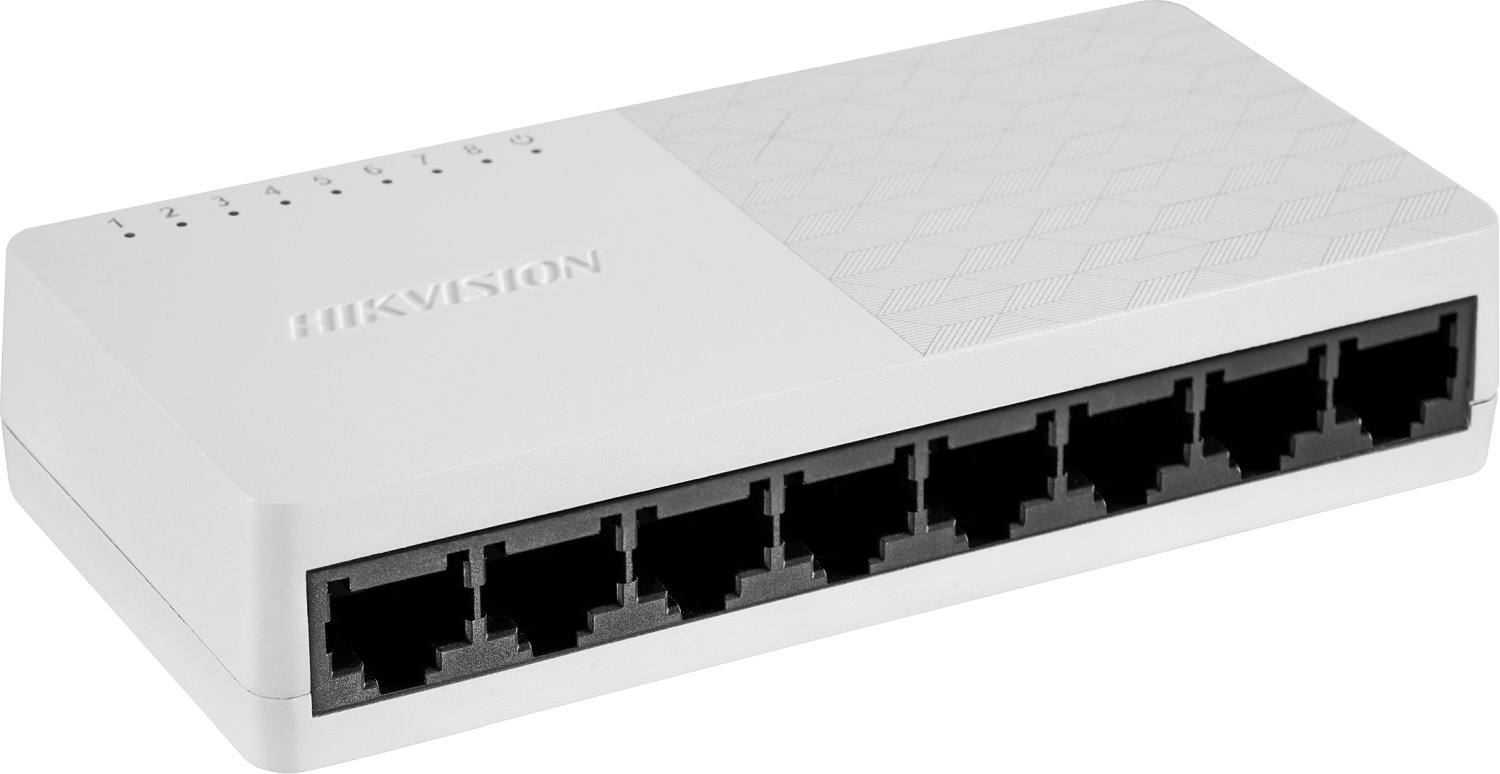 Hikvision DS-3E0508D-O Switch, 8x GLAN