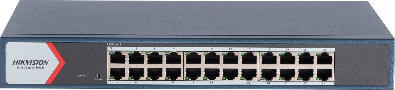 Hikvision DS-3E1524-EIV3 Smart managed switch, 24x GLAN