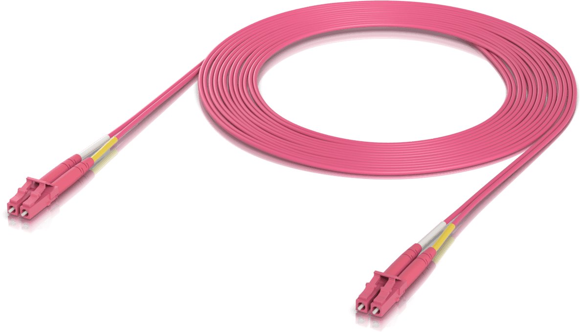Ubiquiti Optical OM4 multimode patch cord, LCupc/LCupc, Duplex, 3m, 50 pack