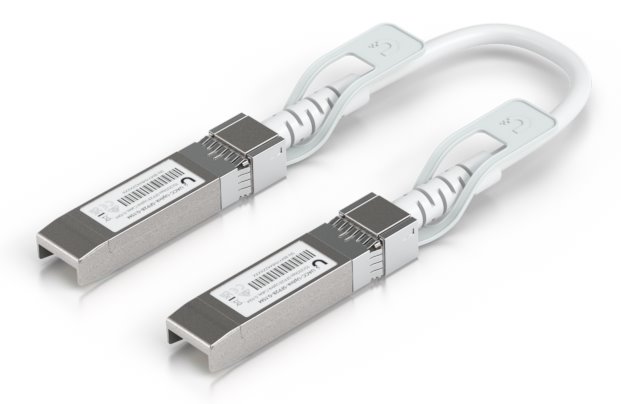 Ubiquiti UACC-Uplink-SFP28-0.15M, DAC cable, SFP28, white, 0.15m, 10 pack