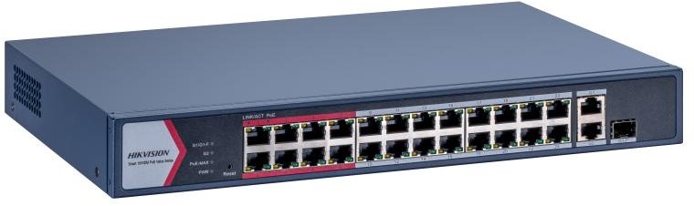 Hikvision DS-3E1326P-EI/M Smart managed PoE switch, 24x PoE, 230W