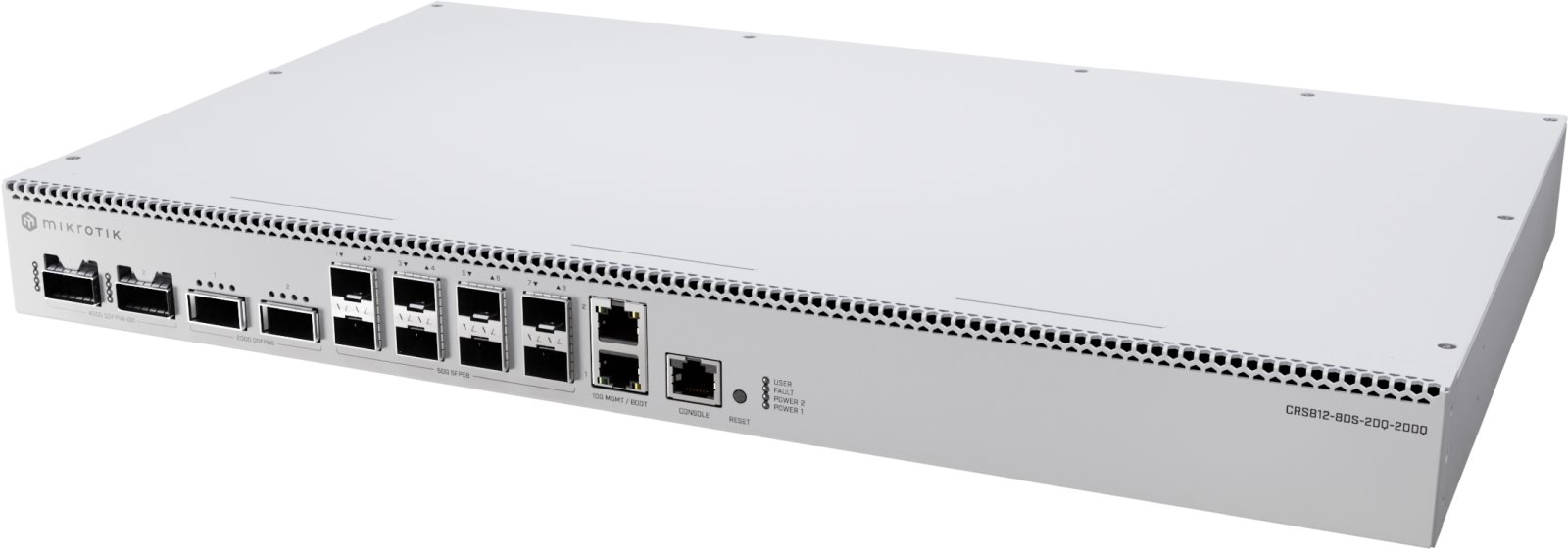 MikroTik Cloud Router Switch CRS812-8DS-2DQ-2DDQ-RM