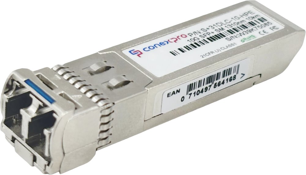 Conexpro 10G SFP+ optical module, SM, 1310nm, 10km, 2x LC, DDM - HPE