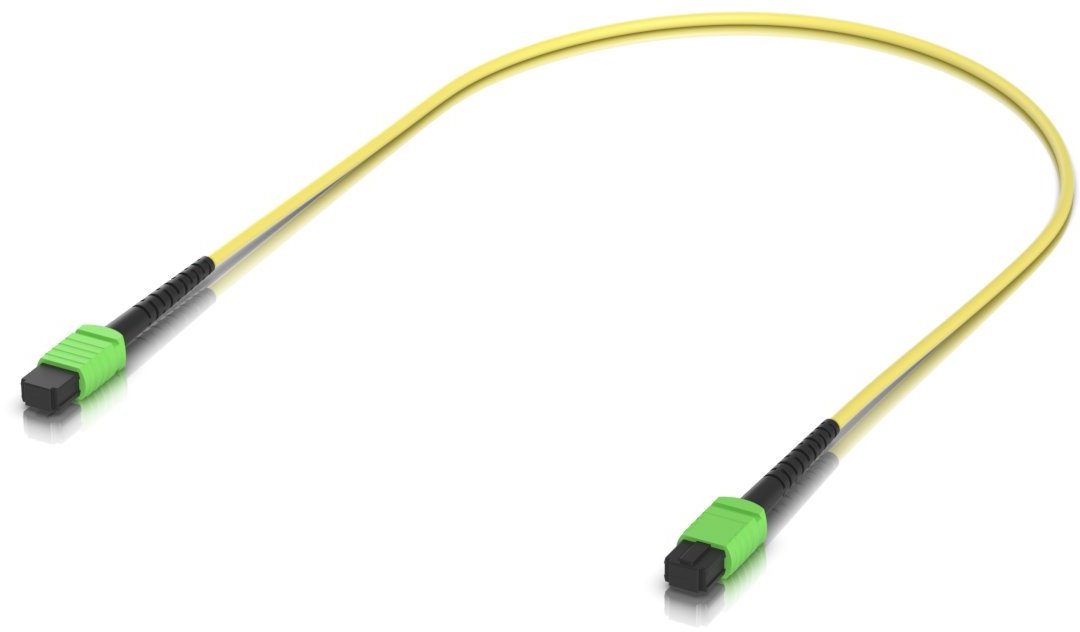 Ubiquiti OS2 MPO-12 APC Fiber patch cable, 0.5m, 10 pack