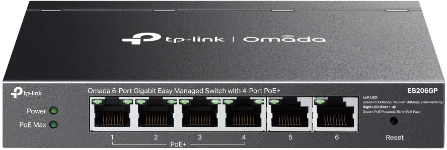 TP-Link ES206GP Omada Easy PoE Switch